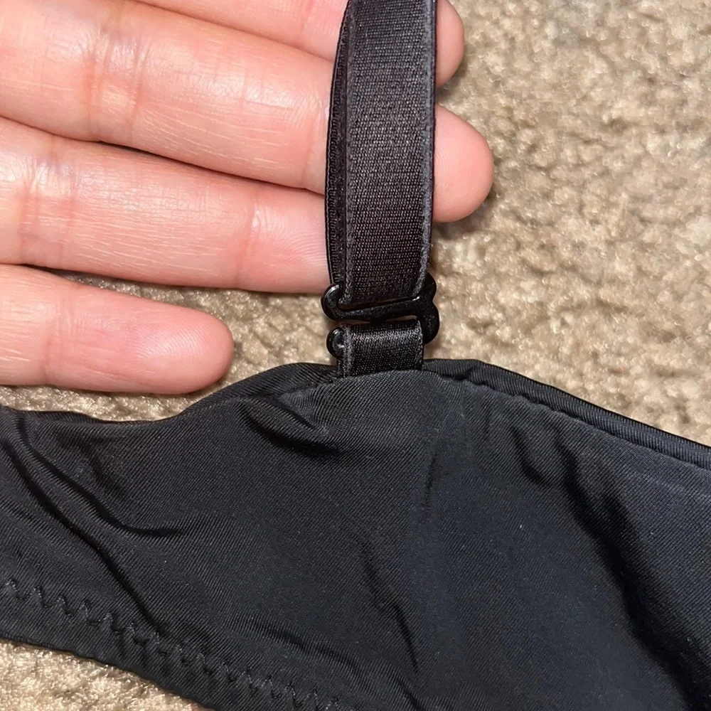 Gap Body Favorite T-Shirt Bra Lightly Padded Adjustable Straps Black 32C (Set 2)